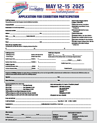 Exhibitor contract