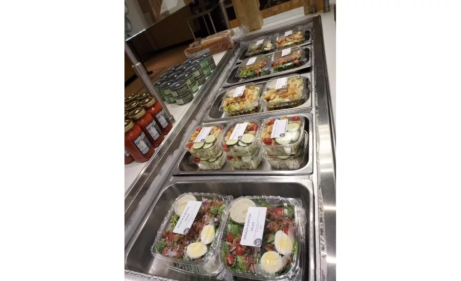 Jefferson Hospital new salad bar