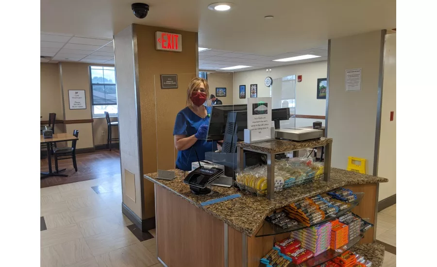 Washington Hospital salad bar