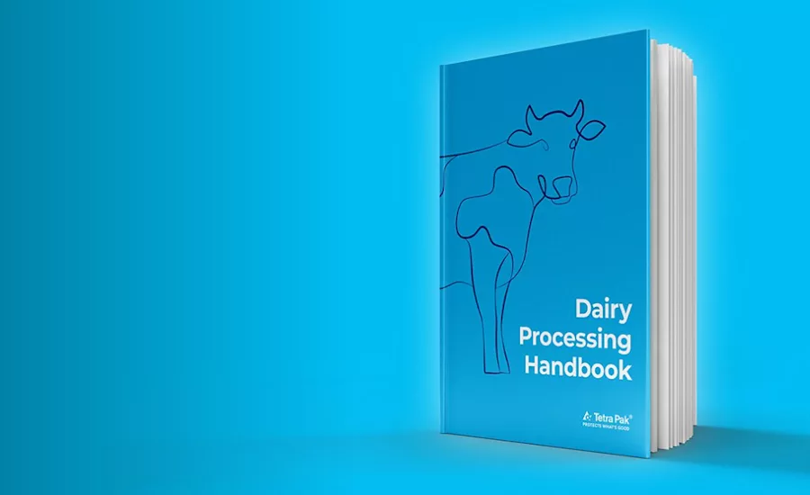 The cover of Tetra Pak's Dairy Processing Handbook
