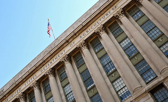 USDA-building Image of U.S. Department of Agriculture building