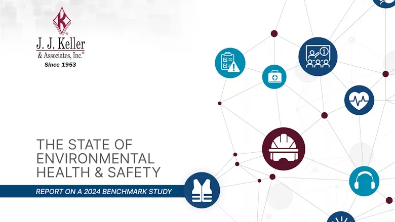 Cover of J.J. Keller study on the State of EHS