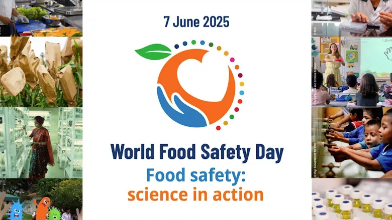 Official logo for World Food Safety Day 2025