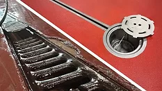 floor drain in food facility