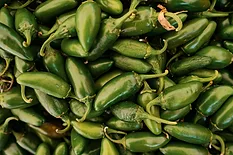Green peppers