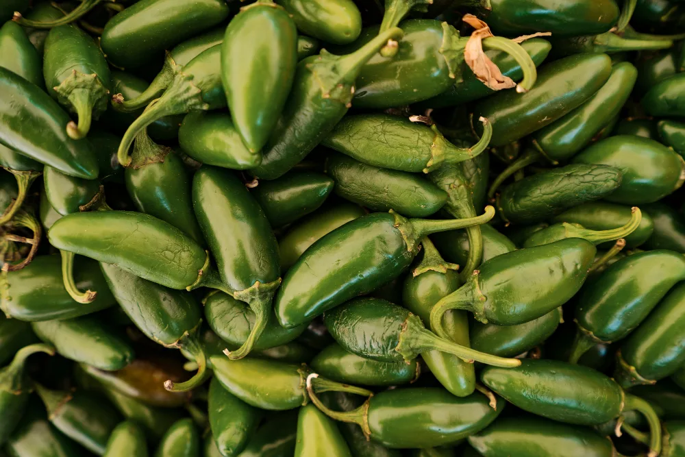 Green peppers