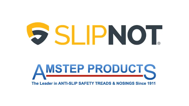 SLIPNOT and Amstep Products logos