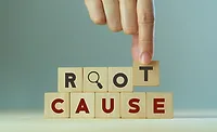 root-cause-analysis-concept_Parradee-KietsirikuliStockGetty-Images-Plus-via-Getty-Images.jpg hand placing blocks that say ROOT CAUSE with the first O in ROOT being a magnifying glass