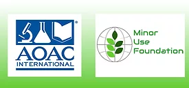 AOAC INTERNATIONAL and Minor Use Foundation logos