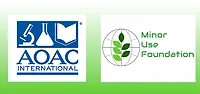 AOAC INTERNATIONAL and Minor Use Foundation logos