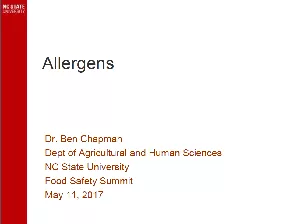 Contaminated with allergens