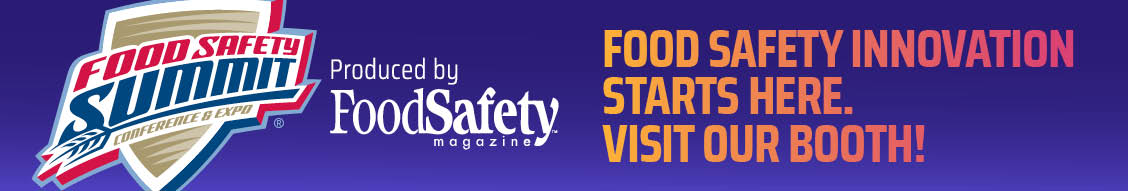 Visit Our Booth At Food Safety Summit