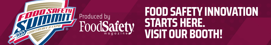 Visit Our Booth At Food Safety Summit