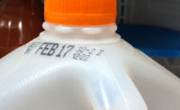 date code on milk bottle