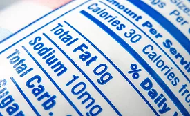 nutrition label