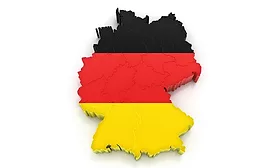 map of Germany