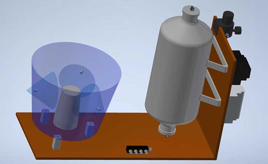 Illustration of the Prototype for the Mold Pacification Unit