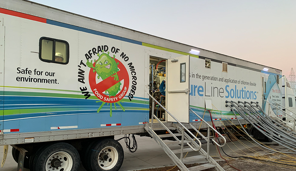 PureLine solutions vehicle