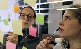 planning with post-its