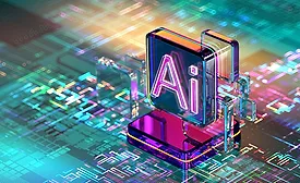 The image depicts "AI," which stands for Artificial Intelligence