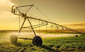 a form of agricultural irrigation