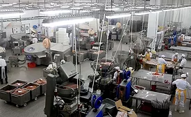 a facility in the meat-packing industry