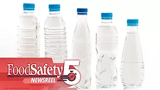 plastic water bottles