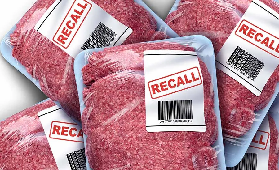 ground meat recall