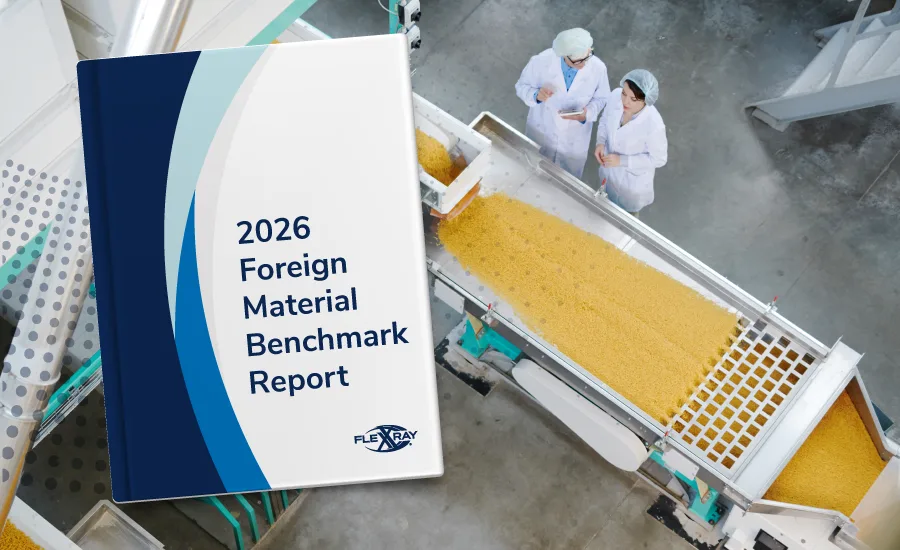 Top view portrait of two factory workers standing by conveyor belt during quality inspection at food production, copy space Top view portrait of two factory workers standing by conveyor belt during quality inspection at food production, copy space