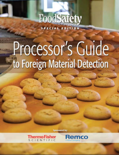 Processors Guide to Foreign Material Detection cover
