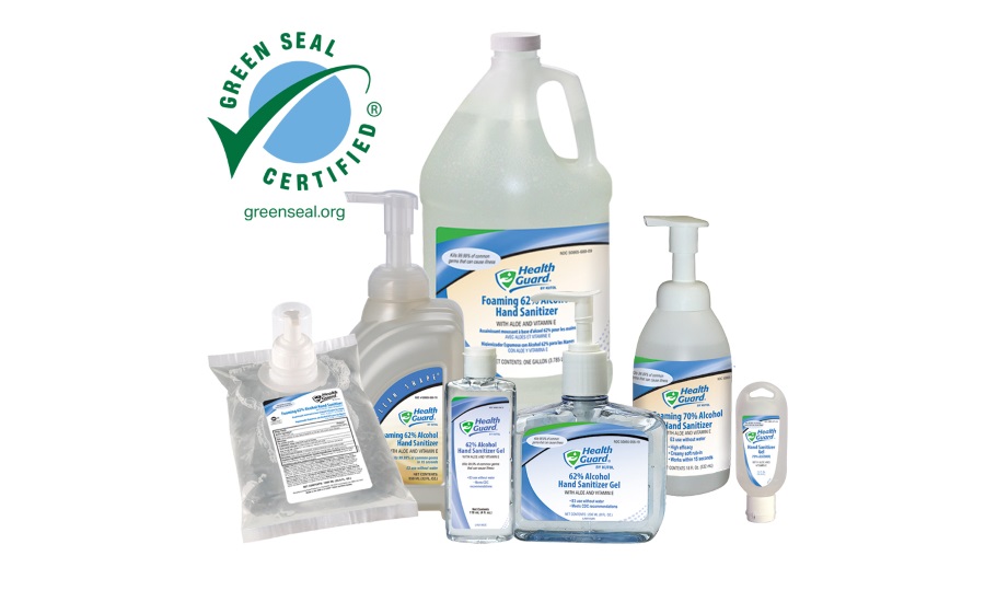 Health Guard by Kutol Receives Green Seal Certification for Five Hand Sanitizers