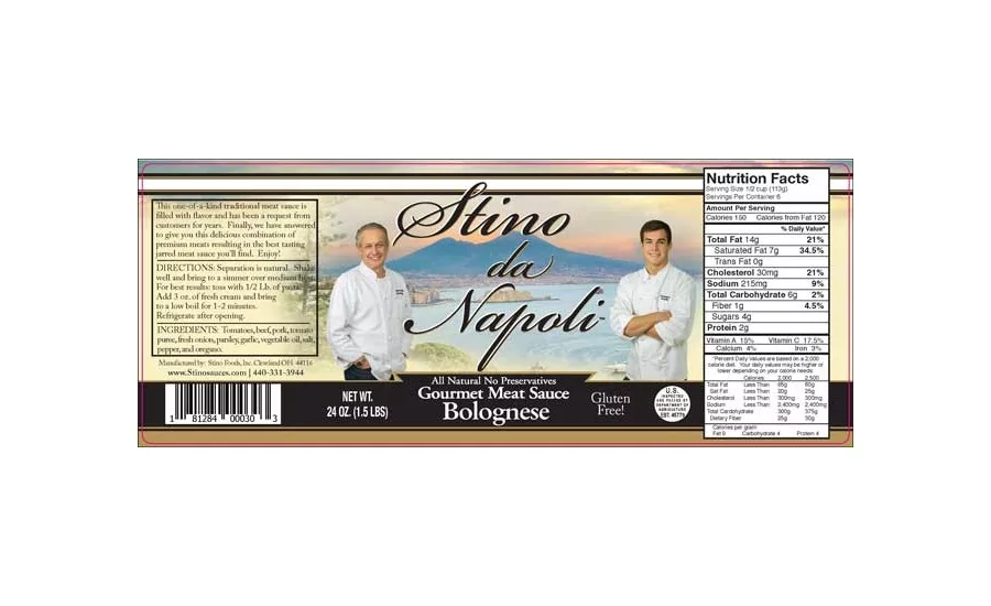 Stino Da Napoli Recalls Various Meat Products Produced without Benefit of Inspection
