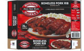 Bellisio Foods Recalls Boneless Pork Rib Frozen Entrée Products Due to Possible Foreign Matter Contamination Boston Market