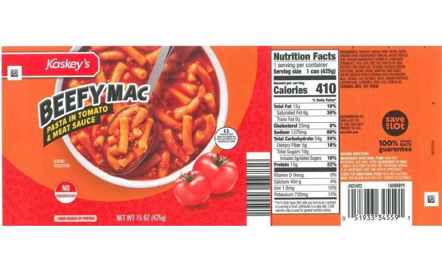 Conagra Brands, Inc. recalls canned beef products due to possible