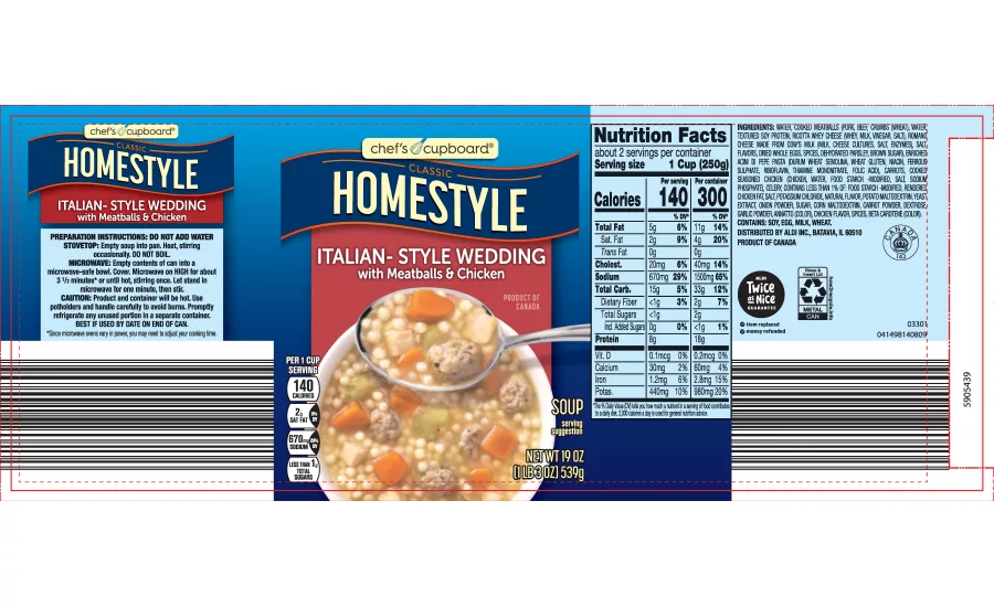 BCI Foods Inc. Recalls Meat and Poultry Soup Products Produced Without Benefit of Import Inspection