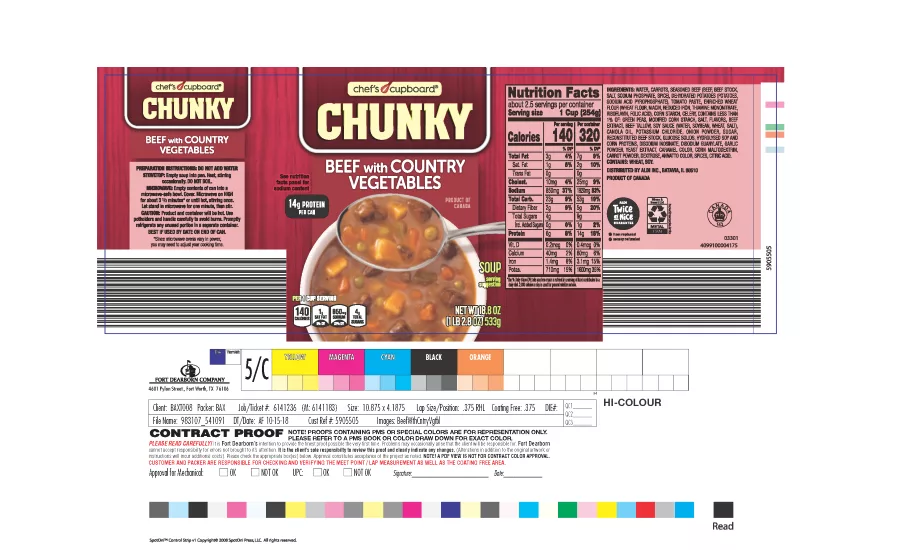 BCI Foods Inc. Recalls Meat and Poultry Soup Products Produced Without Benefit of Import Inspection