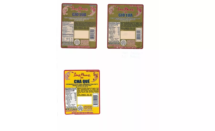 165368 C. Corporation Recalls Pork Products Due to Possible Listeria Contamination