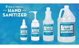 Gold Medal launches new 80 percent alcohol-based hand sanitizer and dispenser