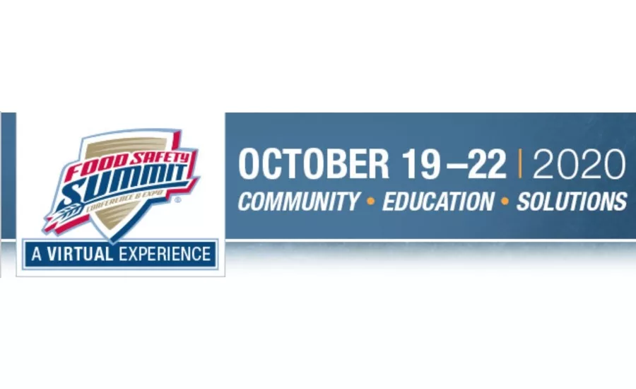 Attend the Virtual Food Safety Summit: October 19-22, 2020