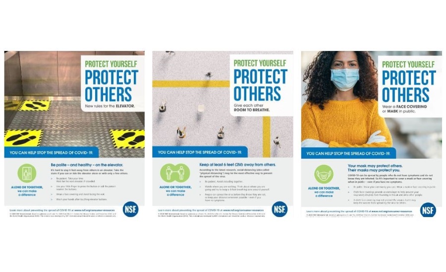 NSF publishes COVID-19 prevention signage for businesses, public gathering places
