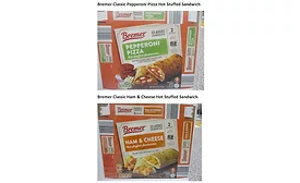 J&J Snack Foods Handhelds Corp. Recalls Stuffed Sandwich Products due to Possible Foreign Matter Contamination