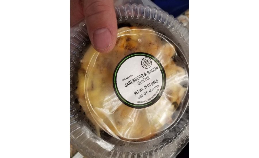 Taylor Farms Illinois, Inc. recalls bacon quiche products due to