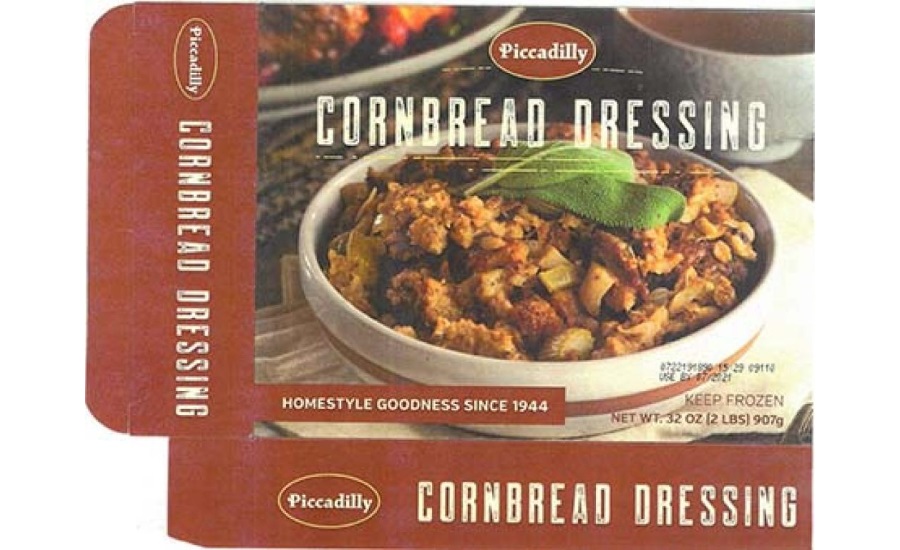 Savannah Food Company, Inc. Voluntarily Recalls Cornbread Dressing and Bread Stuffing Products Due to Possible Health Risk
