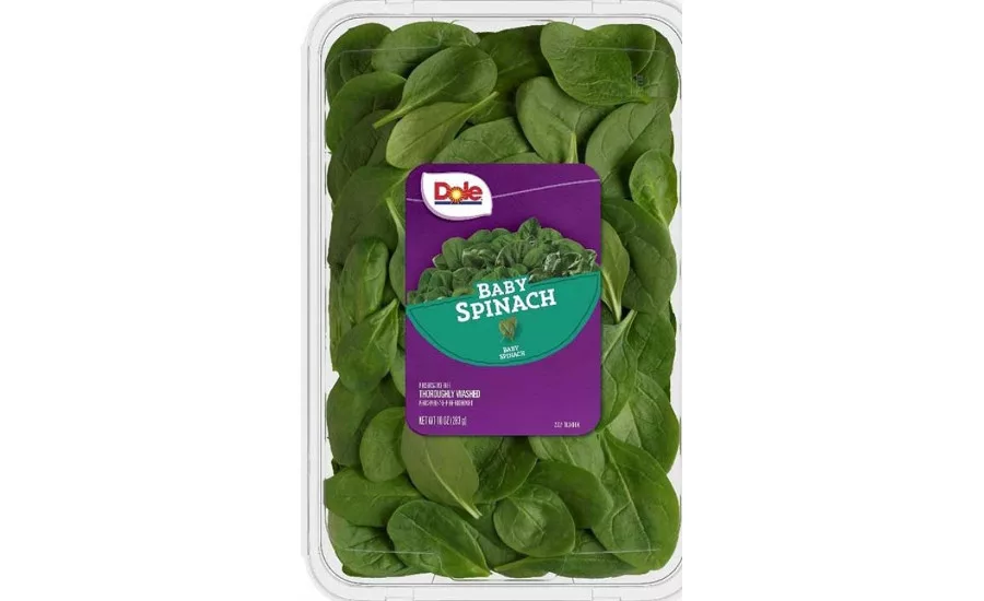 Dole baby spinach recall
