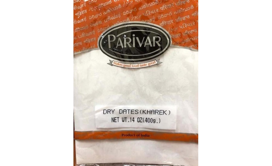Shivam Distributors Recalls “Dry Dates ” Due to Undeclared Sulfites