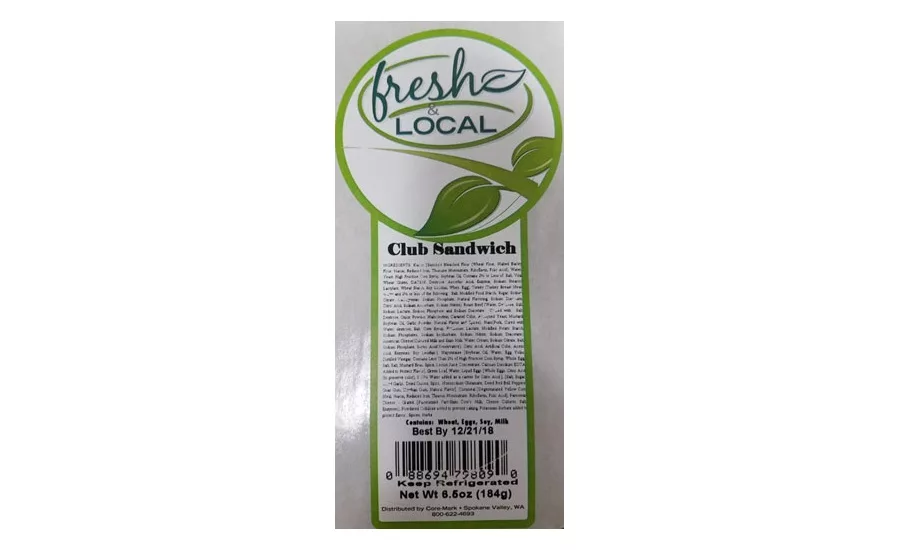 Spokane Produce Voluntarily Recalls Northwest Cuisine Creations and Fresh&Local Sandwiches and Green Leaf Lettuce Filets