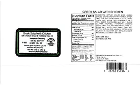 Caito Foods LLC. Recalls Salads with Chicken Products due to Misbranding and Undeclared Allergens