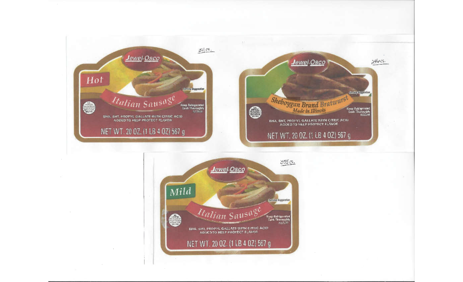 Jowett Farms Corporation recalls Jewel-Osco pork products produced without benefit of import inspection
