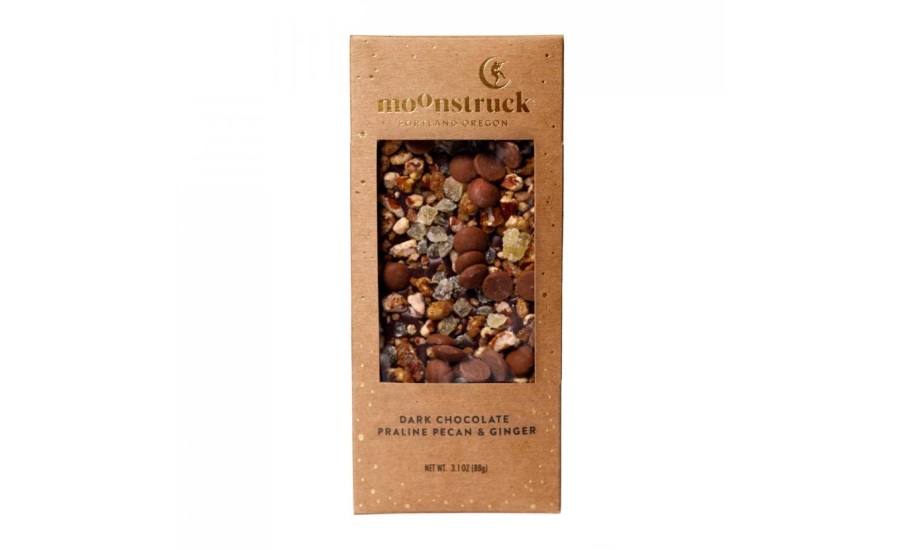 Moonstruck Chocolate Issues Allergy Alert on Undeclared Milk in 3.1 oz. Praline Pecan & Ginger Element Bar in Dark Chocolate