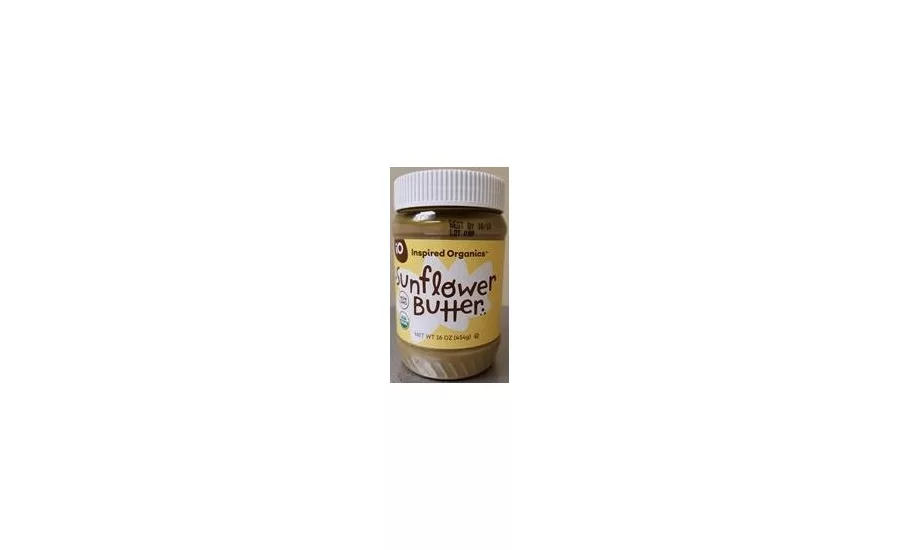 Inspired Organics Issues Voluntary Recall of Organic Sunflower Butter Due to Potential Health Risk
